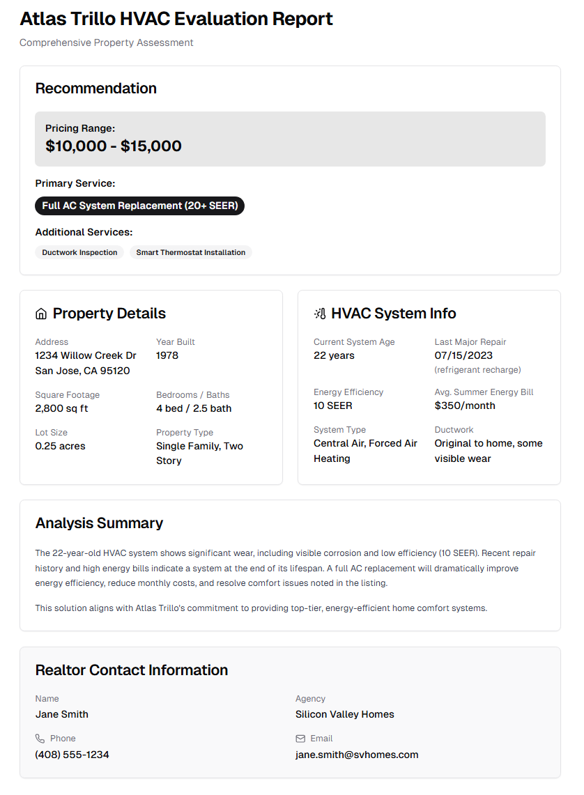 Lead approval interface